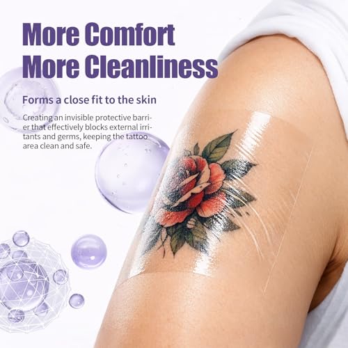 Mast Tattoo Second Skin Roll, 6" x 11 Yard Waterproof Aftercare Film