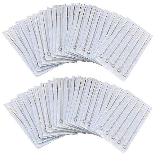 Autdor Tattoo Needles Set 200PCS Mixed RL/RS/M1 Round & Magnum - Disposable Sterile