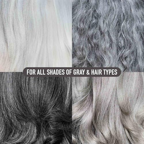 Gray Silver White Hair Conditioner Hydrating Shine-Infusing Silicone-Free 9.29 oz