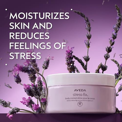 Aveda Stress-Fix Body Creme - Nourishing Stress-Relief Body Butter with Lavender & Organic Shea - 6.7 Fl Oz