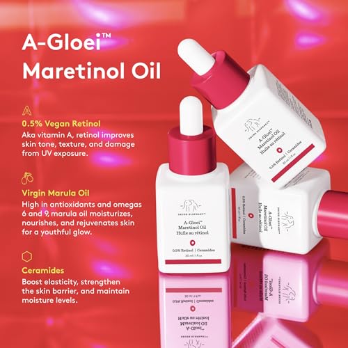Gentle Retinol Face Oil with Marula Oil - 30ml, Cruelty-Free, Fragrance-Free
