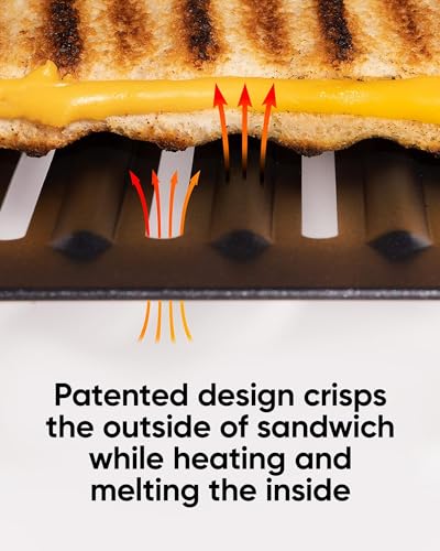 Toaster-Compatible Grill Press for Toasties & Paninis - Easy to Use & Clean
