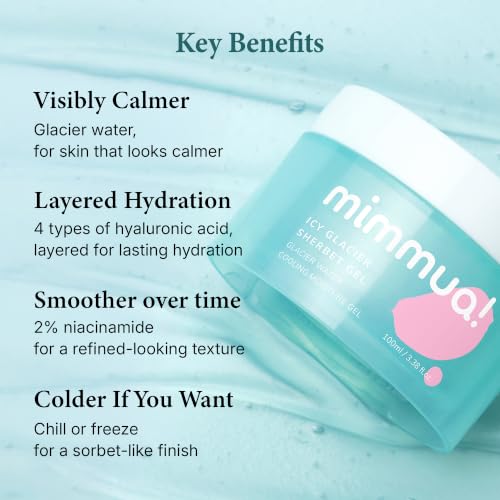 Icy Sherbet Cooling Face Moisturizer with Glacial Water & Niacinamide