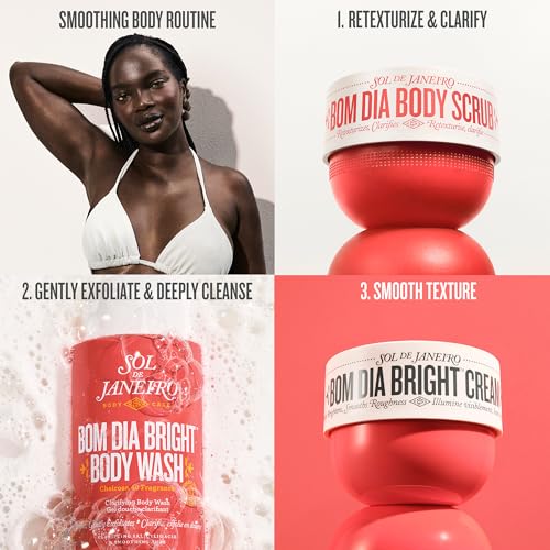 Sol de Janeiro Brightening Body Scrub & Wash Duo - Exfoliating & Clarifying