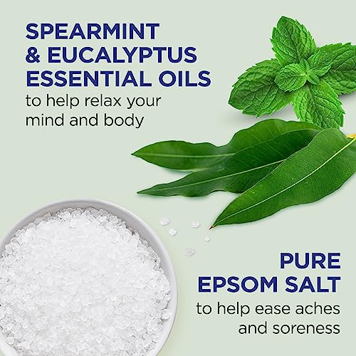 Dr Teal's Body Wash with Pure Epsom Salt, Relax & Relief & Body Wash with Pure Epsom Salt, Glow & Radiance with Vitamin C & Citrus Essential Oils, 24oz (Pack of 2) (Packaging May Vary)