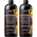 Thickening Shampoo and Conditioner Set for Fuller Hair - 16oz Each