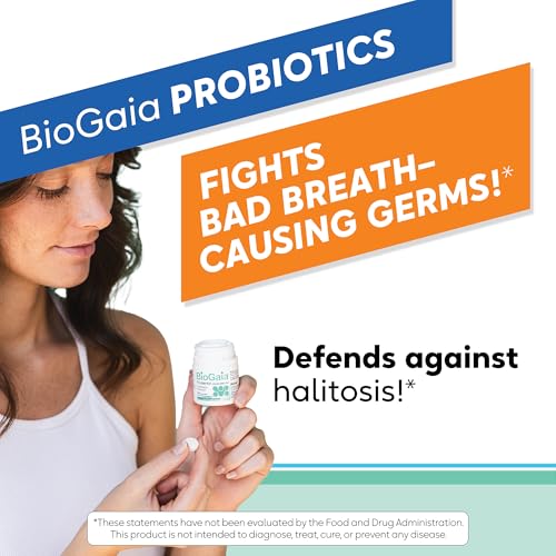 Probiotic Oral Lozenges for Bad Breath & Gum Health - Fresh Breath Support