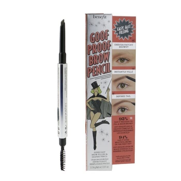 Benefit Goof Proof Brow Pencil Medium 3.5 - 1 Count Makeup Eyebrow Tool