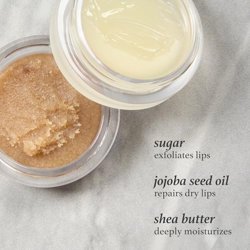 Julep 24/7 Duo: Nourishing Lip Mask and Exfoliator & Hydrating Glossy Balm and Lip Sleeping Mask with Shea Butter - Moisturize, Protect and Soothe - Vegan