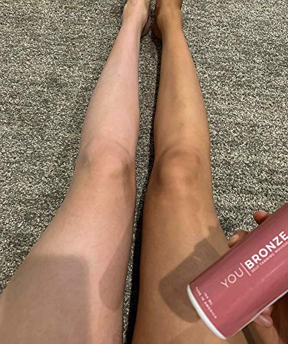 Self Tan Bronzing Mousse - Hydrating Sunless Tanner for All Skin Types - Anti-Aging & Flawless Deep Bronze