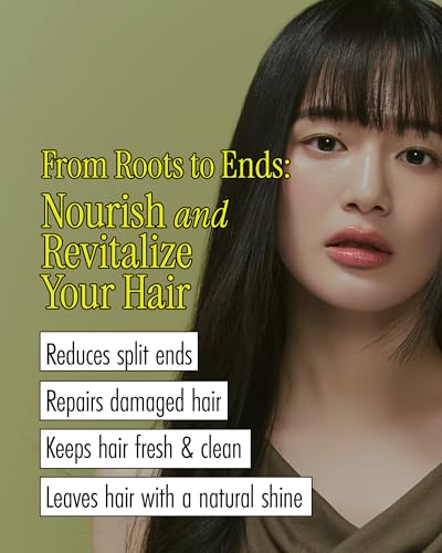 Damaged Hair Repair Shampoo with Boryeong Mud & Plant Oils - Gentle, Nourishing & Sulfate-Free