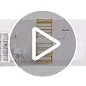 Casual Home 3-Shelf White Folding Bookcase – 27.5 Wide, Stackable, No Assembly