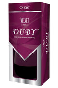 Outre Velvet Remi Duby 10-Inch Human Hair Wig - Jet Black, Luxury Quality