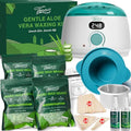 Vennco Waxing Kit for Women and Men - Aloe Hard Wax Beads & Warmer - Write Variation