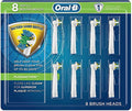 Oral-B Floss Action Replacement Brush Heads - 8 Count