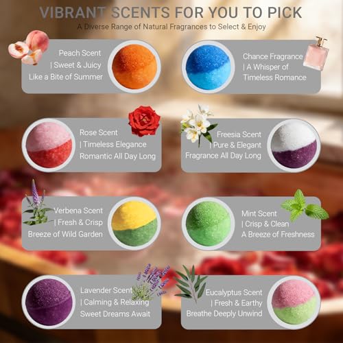 Kids Bath Bombs with Surprise Glow-In-The-Dark Toys - 35 Pack, Natural & Child-Safe