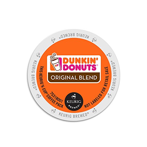 Dunkin' Donuts Original Blend Coffee K-Cups - 96 Count Pack - Medium Roast