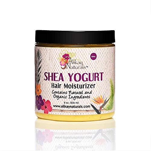 Alikay Naturals Shea Yogurt Hair Moisturizer 8oz - Natural Shea, Argan & Coconut Oil