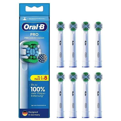 Oral-B Pro Precision Clean Replacement Toothbrush Heads 8 Pack for Electric Toothbrushes