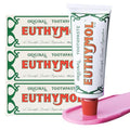Euthymol Pink Toothpaste 3 Pack Fluoride-Free Gentle Oral Care
