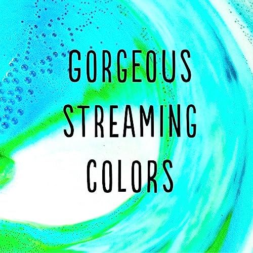 Mermaid Bath Bomb Pack of 8 - Citrus Peony & Amber Scented Large 140g