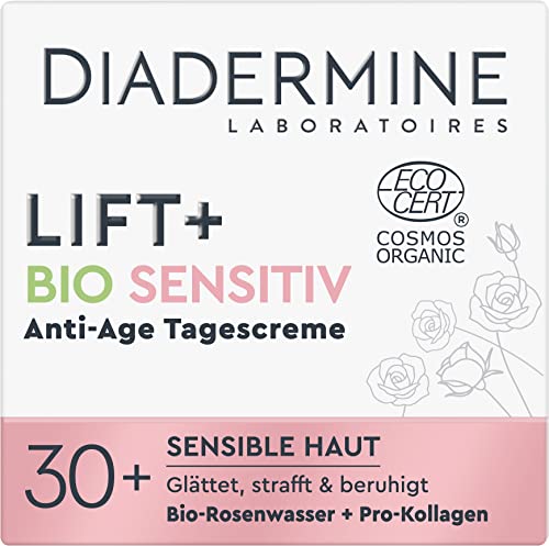 Diadermine Bio Sensitive Anti-Age Day Cream 50ml | Skin Firming Moisturizer