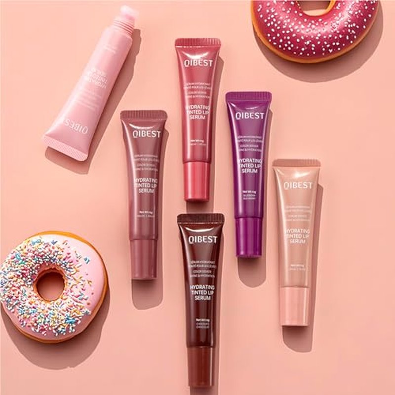 4-Piece Hydrating Lip Gloss Set, High Shine Glass Finish Plumping Lip Jam, Moisturizing Jelly Lipstick Gift for Women