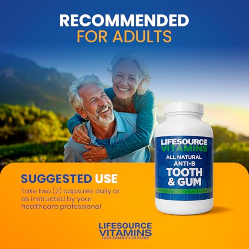 Tooth & Gum Support - Natural Botanical Formula - 90 Capsules