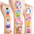 96 PCS Nautical Party Favors Set - 72 Pre-Cut Temporary Tattoos & 24 Slap Bracelets for Kids, Perfect for Baby Shower Decorations, Birthday Parties & ¡°Ahoy It¡¯s a Boy¡± Celebrations