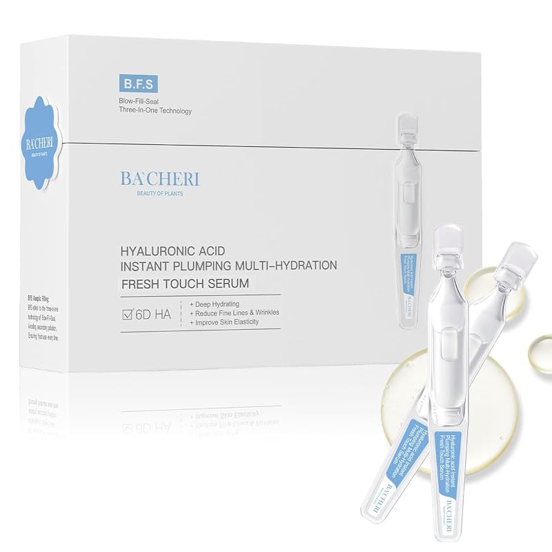 6D Hyaluronic Acid Serum 1.8ml x 30 Pcs Box – Deep Hydration & Multi-Layer Skin Nourishing