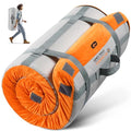 Honey Orange Gaialoop Memory Foam Camping Mattress 3 Inch Single 75x30x3"