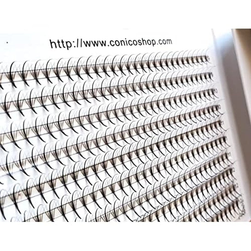 600 Wispy Premade fans 5D 0.07 Mixed Lengths 9-16mm 1000 fans Volume loose Lashes C D Curl Handmade Fan eyelash extensions Kimeyelashes promade fan (Wispy - 5D - Curl C)