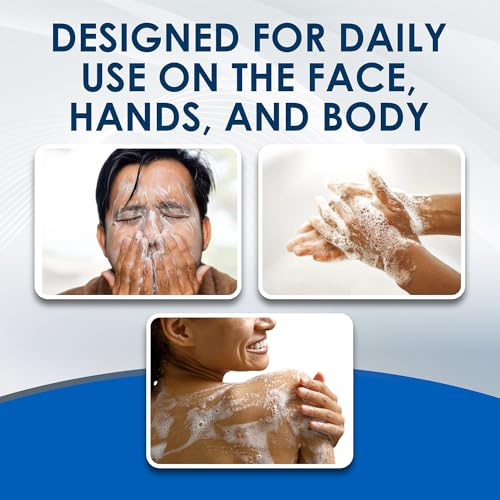 Vanicream Gentle Cleansing Bar for Sensitive Skin, 12-Pack - Fragrance-Free, Non-Irritating