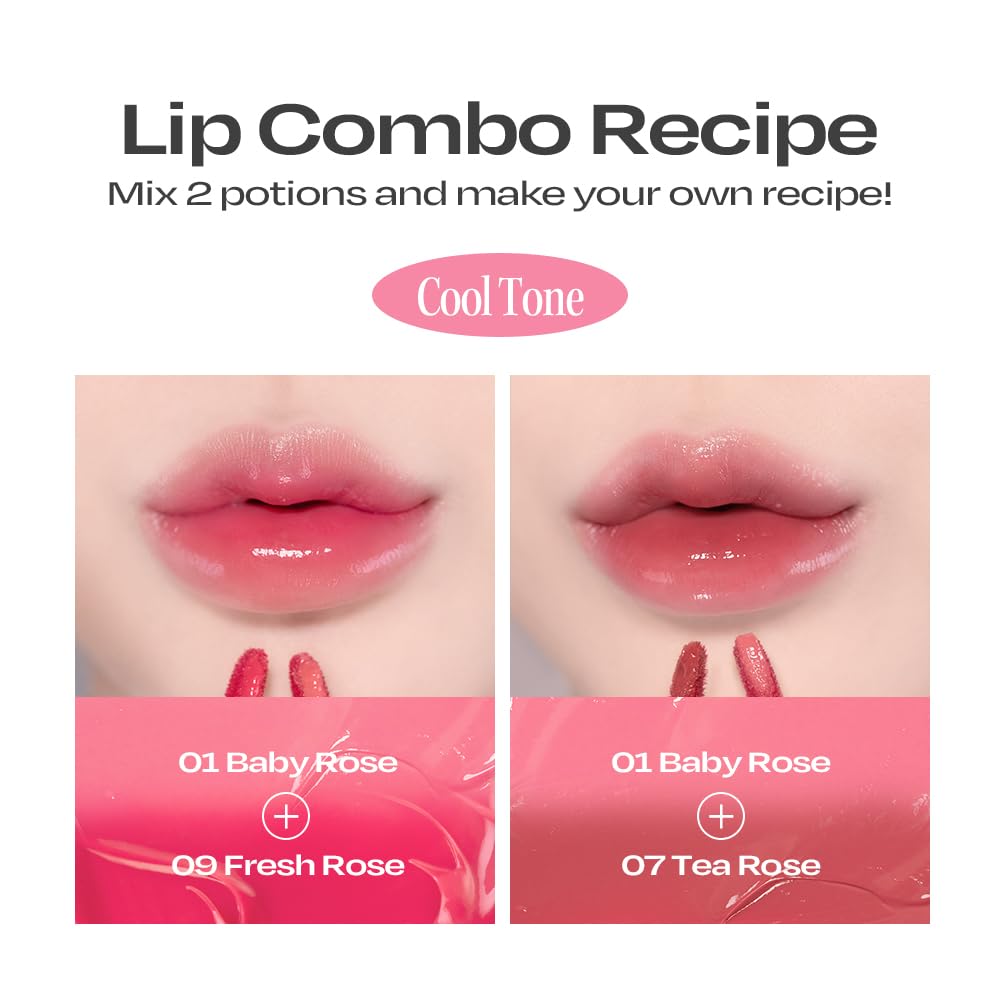 alternativestereo Lip Potion Balmy Rose | Creamy, Hydrating, Rosy Lip Tint with a Subtle Glow | 0.3 Oz (No.3 Soft Mauve)