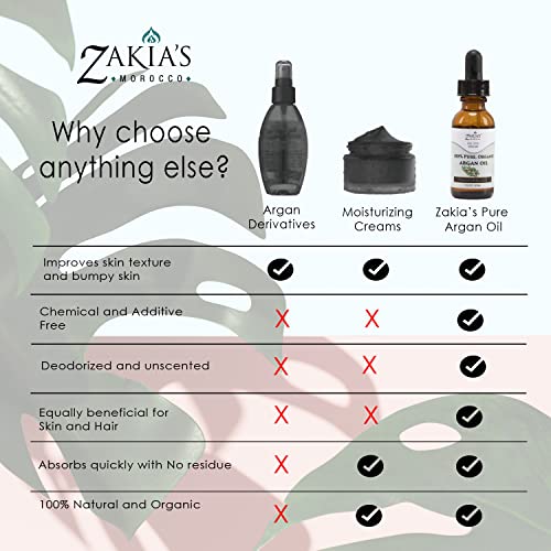 Zakia's Pure, Organic Argan Oil - 4 oz