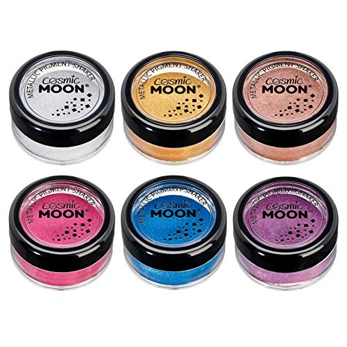 Cosmic Moon - Metallic Pigment Shaker - 0.17oz - Set of 6
