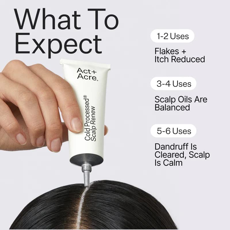 ACT+ ACRE Scalp Detox & Exfoliating Oil Bundle for Dry Itchy Scalp