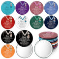 Nurse Gifts Compact Mirror Set - 100 Multicolor Medals & Classic Design - Variation of Medal / Classic / 100