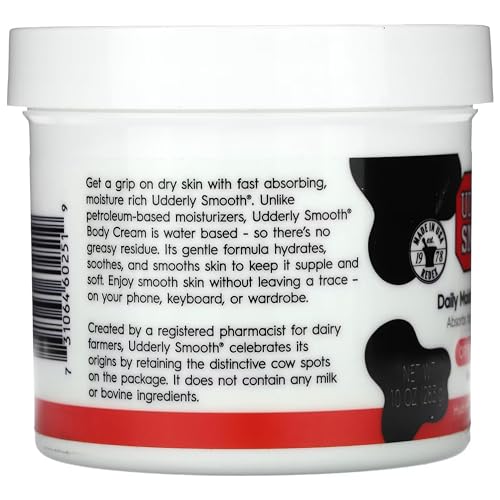 Udderly Smooth Body Moisturizer Cream - Original Formula, 10 oz Pack of 3 - Fresh Variant