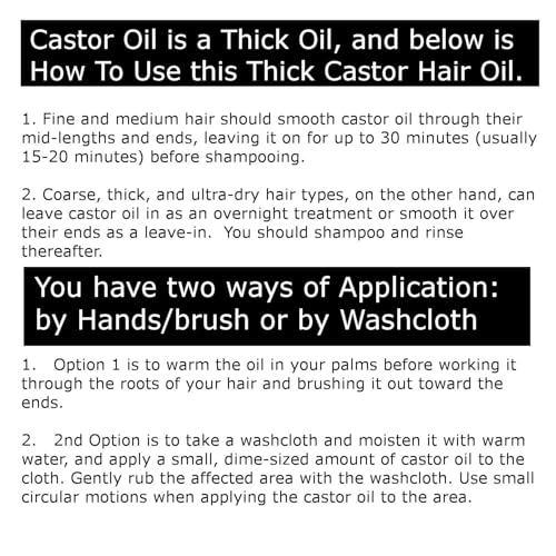 Castor Oil 16 Fl Oz (Glass Bottle) - Rosemary Peppermint Grapefruit Infusion - A Huge Glass Bottle with a Pump - 100% Pure and Natural, Cold Pressed, and Hexane-Free - Hair Oil, Body Oil