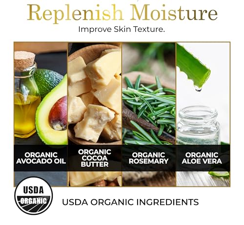 Coconut Scented Hyaluronic Acid Moisturizer for Face & Body - Non-Greasy, Organic, Anti-Aging Lotion