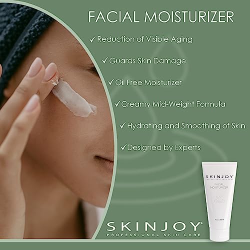 Face Moisturizer for Dry Skin, w/Hyaluronic Acid, Collagen, Aloe, Facial Skin Care Products, Skin Care, Body Wash, Face Wash - 183 ml / 6.2oz