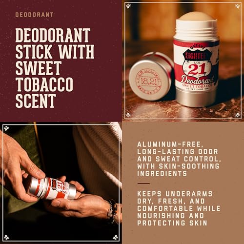 18.21 Man Made Long-Lasting Deodorant for Men Sweet Tobacco Variation