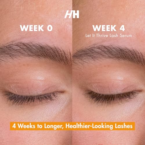 Handmade Heroes 100% Natural Vegan Lash & Brow Serum ? Rosemary & Pumpkin Seed Oil for Fuller, Thicker Looking Eyelashes, Eyebrows ? Gentle & Nourishing Formula Prostaglandin Free