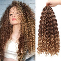 Pre Looped GoGo Curl Crochet Hair 24 Inch - 8 Packs, 33/27 Variation