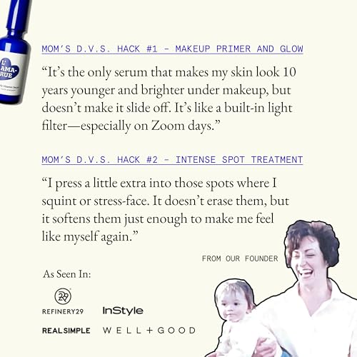 L'AMARUE The Daily Vitamin Serum - All-in-One Hydrating, Brightening & Radiance Boosting Serum with 17 Nutrients, 1.7 fl oz, Reduces Dark Spots, Anti-Aging & Supports Barrier