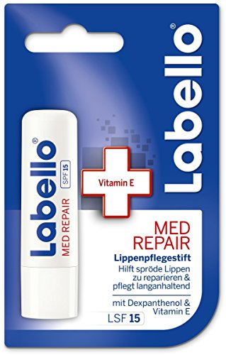Labello Lip Balm Bundle with SPF 15 - Classic Care & Med Protection, 4 pcs