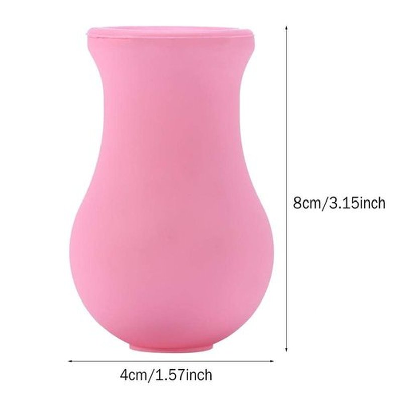 Lip Plumping Device, Soft Silicone Lips Enhancer Plumper Tool , Portable Lip Plumper Enhancer Device Makes Your Lip Looks More Full