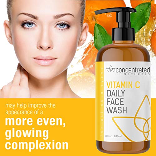 Vitamin C Face Wash for Brightening & Anti-Aging - 8 fl oz