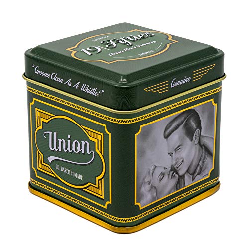 Oil Based Pomade for Men - 4oz Slick & Shiny Styling in Classic Tin
